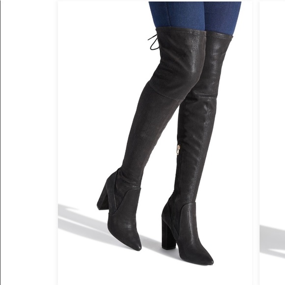 Shoe Dazzle Shoes - Portia over-the-knee boots from Shoedazzle